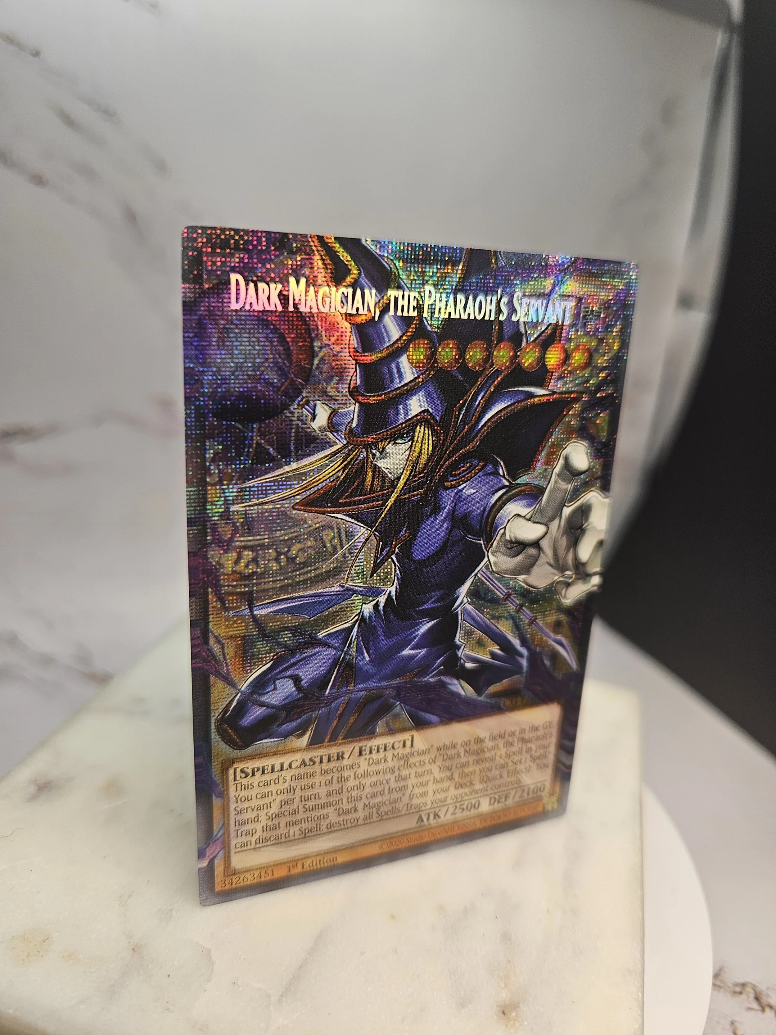 Dark Magician, the Pharaoh's Servant - Overframe (TCG Version